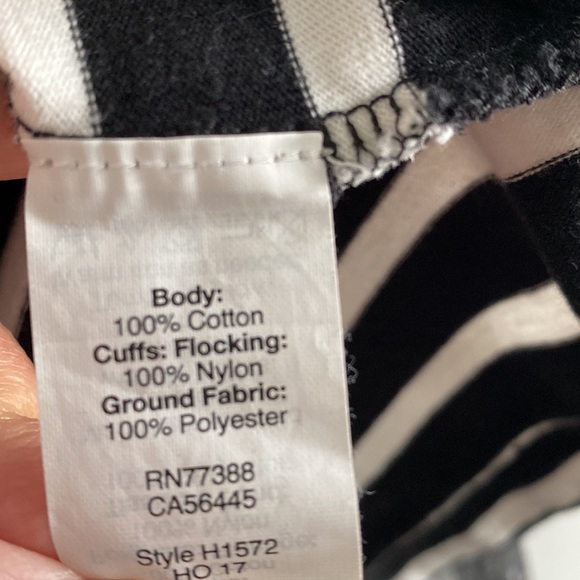 J. Crew tulle cuff striped top - Picture 4 of 5